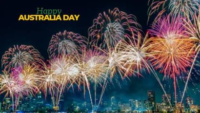 Australia day fireworks Melbourne 2025 Time with Time Zone