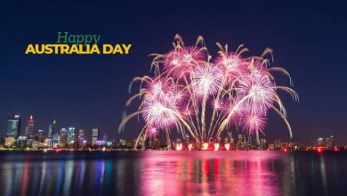 Australia day fireworks Sydney 2025 Time with Time Zone