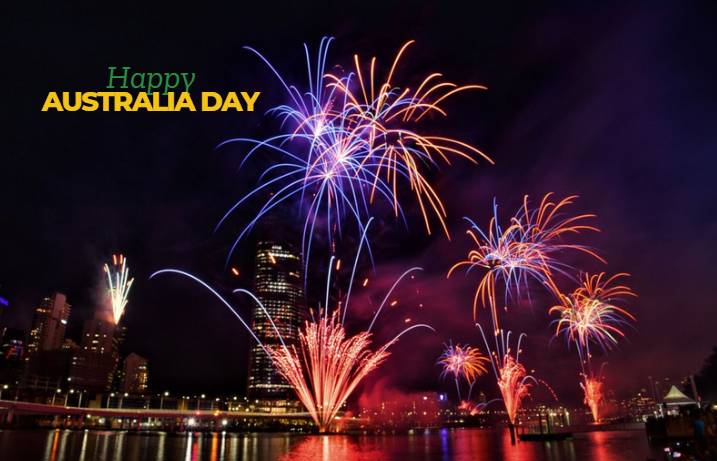 Happy Australia day fireworks Perth 2025 timetable